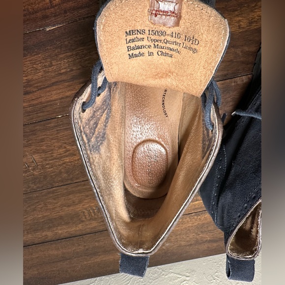 Florsheim blue suede boot size 10.5 - Picture 4 of 5